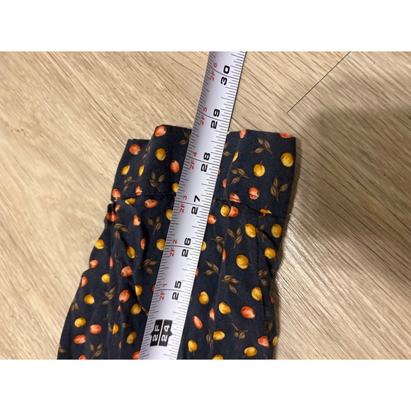 Alembika Button Top Fruit Print Asymmetric Hem Size 4 US 12 14‎ Lagenlook - Picture 7 of 13